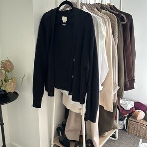 Cotton Blend Cardigan